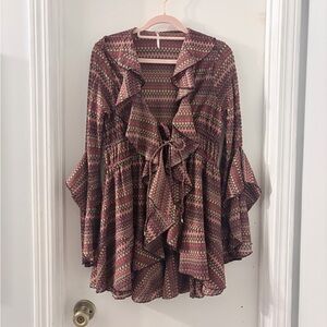 Free People Palma Ruffle Top